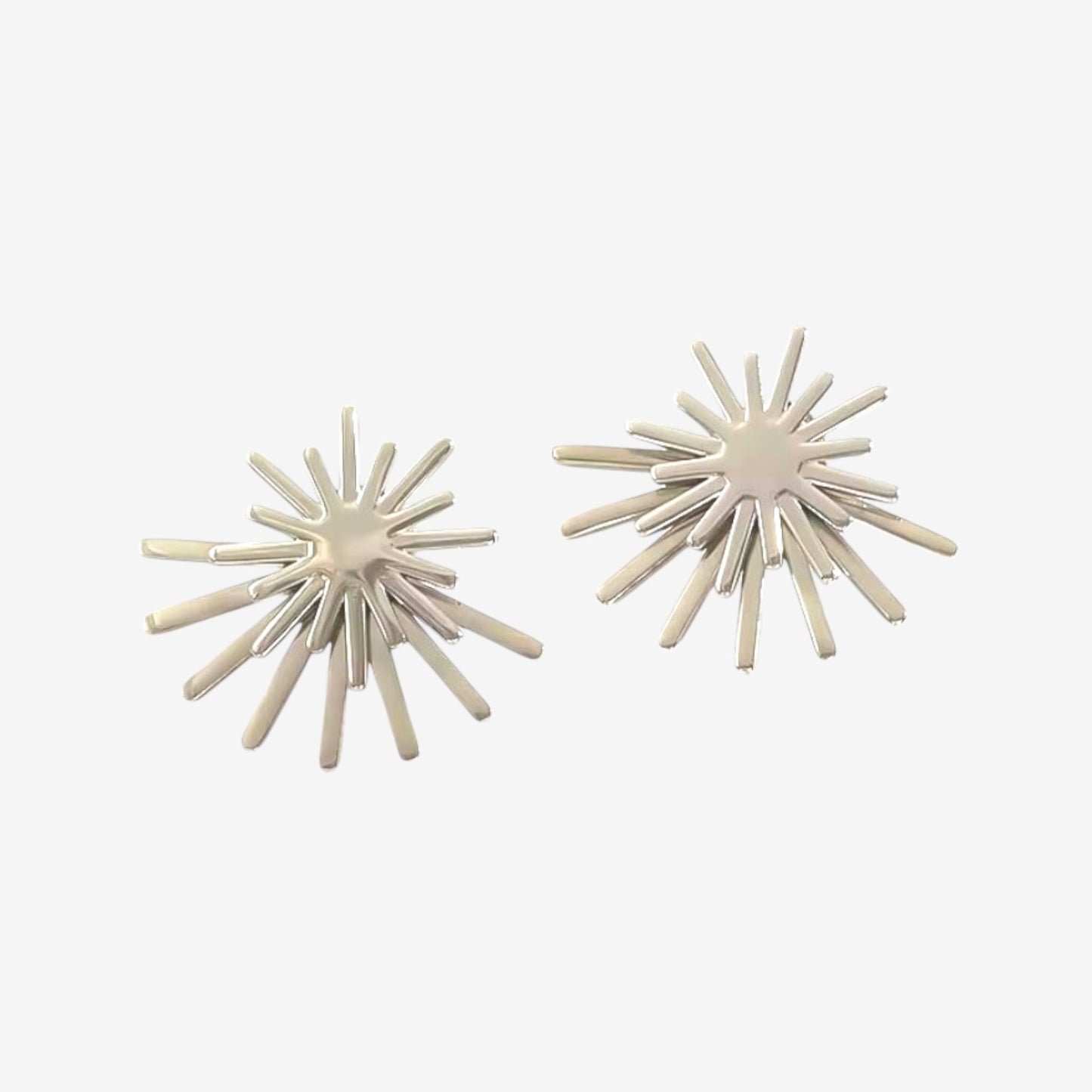 Starburst Front-Back Earrings