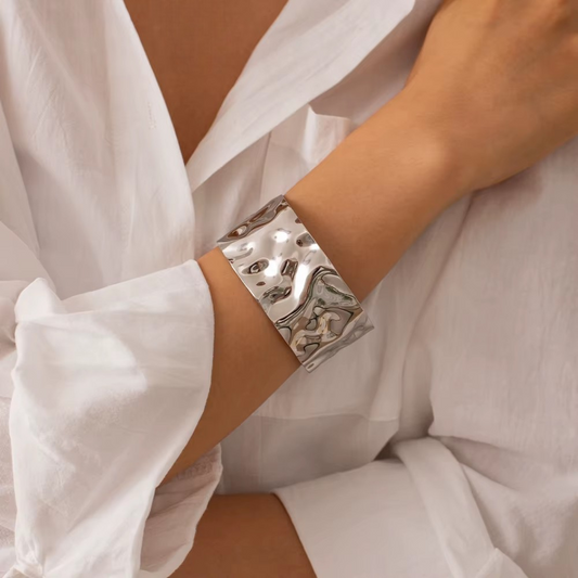 Hammered Cuff Bracelet